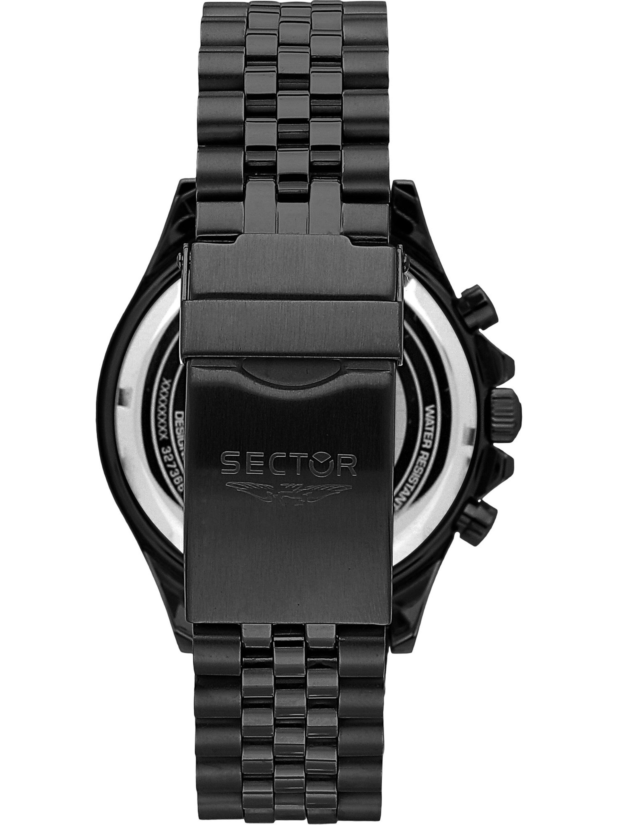 SECTOR Uhr in Schwarz