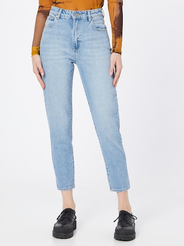 Abrand Slimfit Jeans in Blauw: voorkant