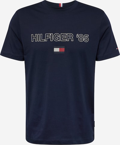 Marškinėliai iš TOMMY HILFIGER, spalva – tamsiai mėlyna / raudona / balta, Prekių apžvalga