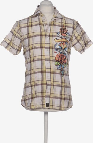 CIPO & BAXX Button Up Shirt in L in Yellow: front