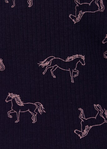 Maglietta 'Wild Horses' di SALT AND PEPPER in blu