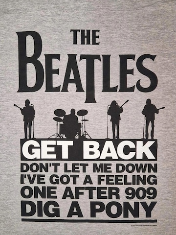 The Beatles Koszulka 'Beatles – Get Back  T-Shirt' w kolorze szary
