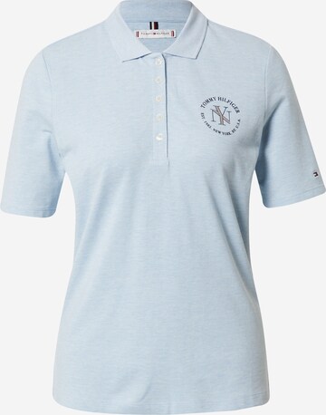 TOMMY HILFIGER Poloshirt in Blau: predná strana