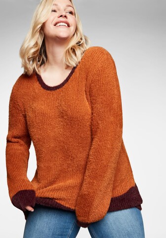 Pull-over SHEEGO en marron