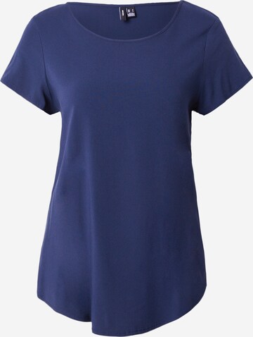 VERO MODA Shirt 'BELLA' in Blauw: voorkant