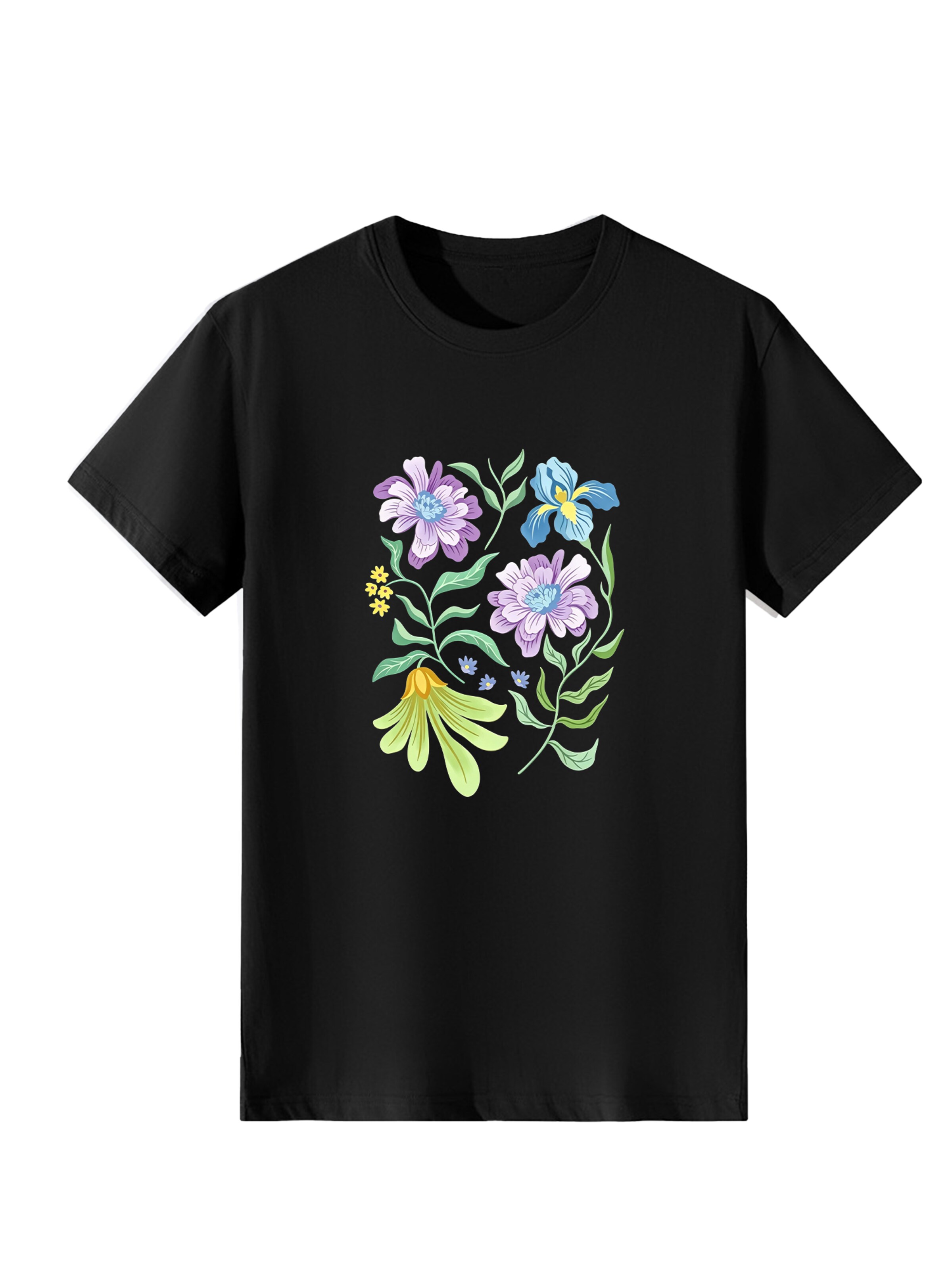 T-shirt LapaPlus en noir : devant