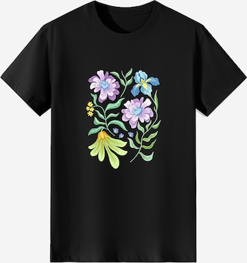 T-shirt LapaPlus en noir : devant