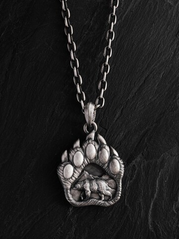 REYTEL Anhänger 'BEARS PAW'‌‌‌‌‌‌‌‌‌ in Silber: Vorderseite