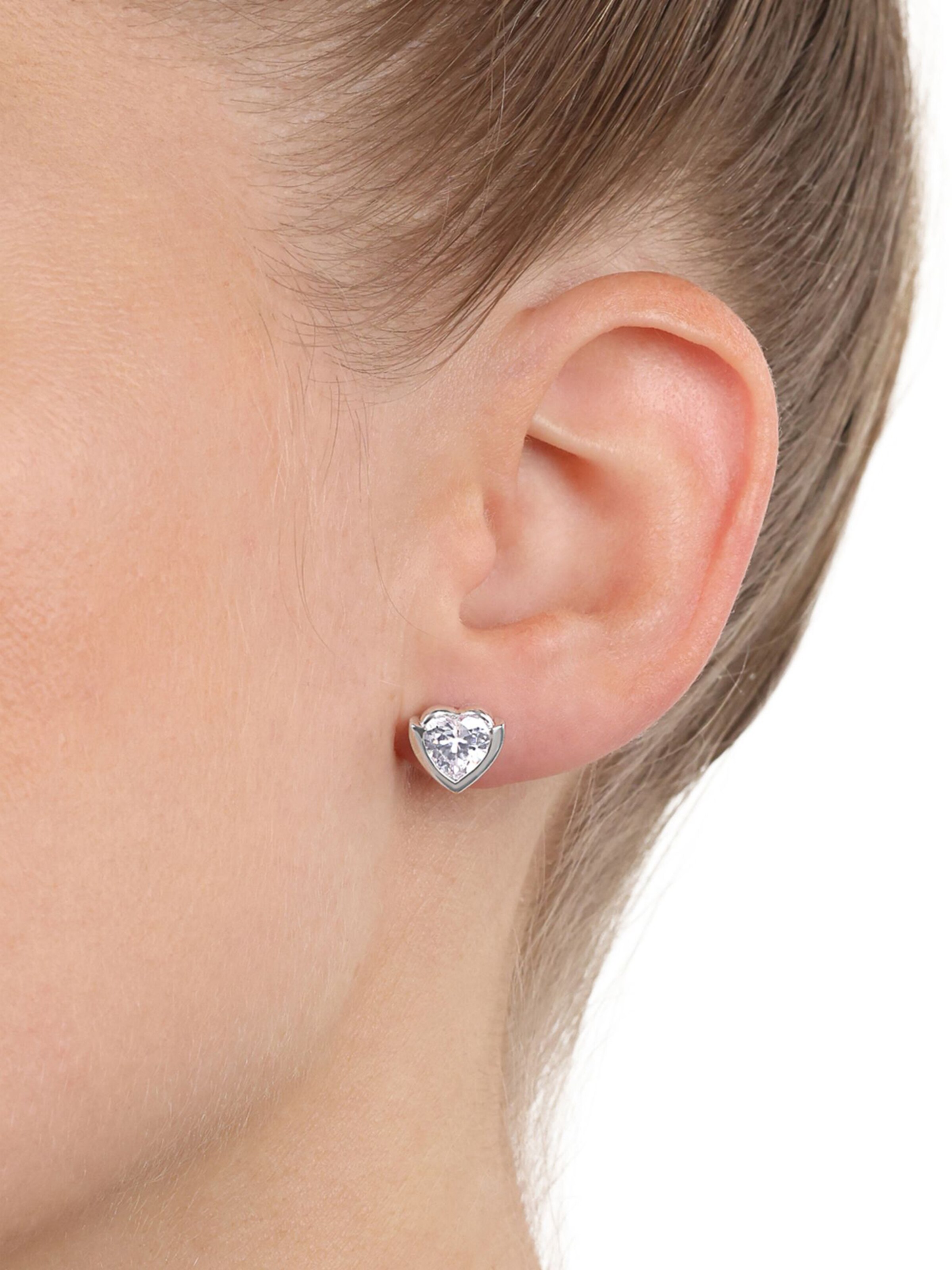 Boucles d'oreilles JOOP! en argent : devant