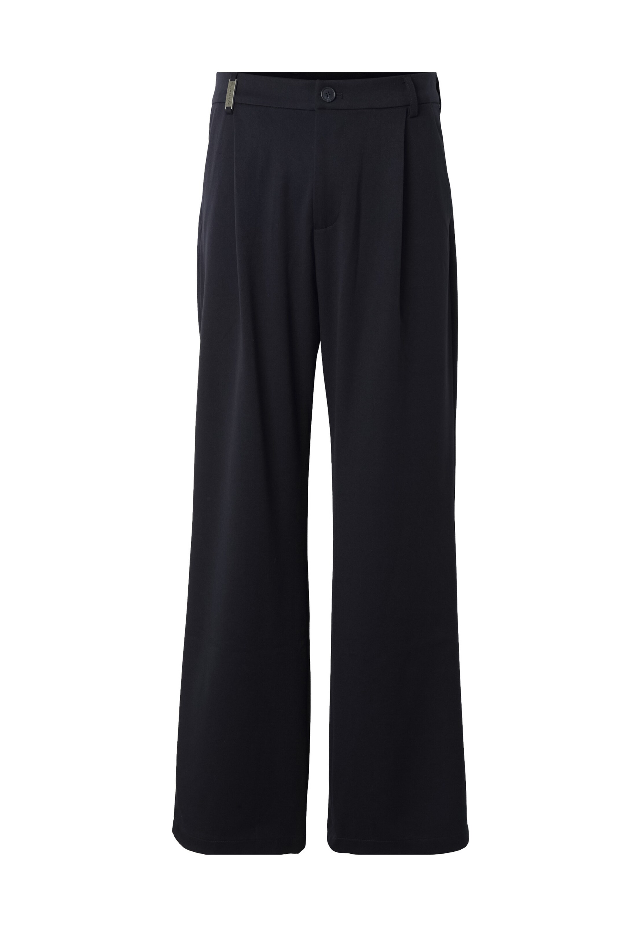 2Y Studios Pleat-Front Pants 'Tahlo' in Blue: front
