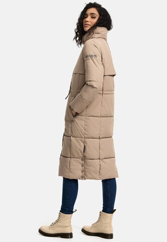 Cappotto invernale 'Der Wahnsinn 14' di NAVAHOO in beige