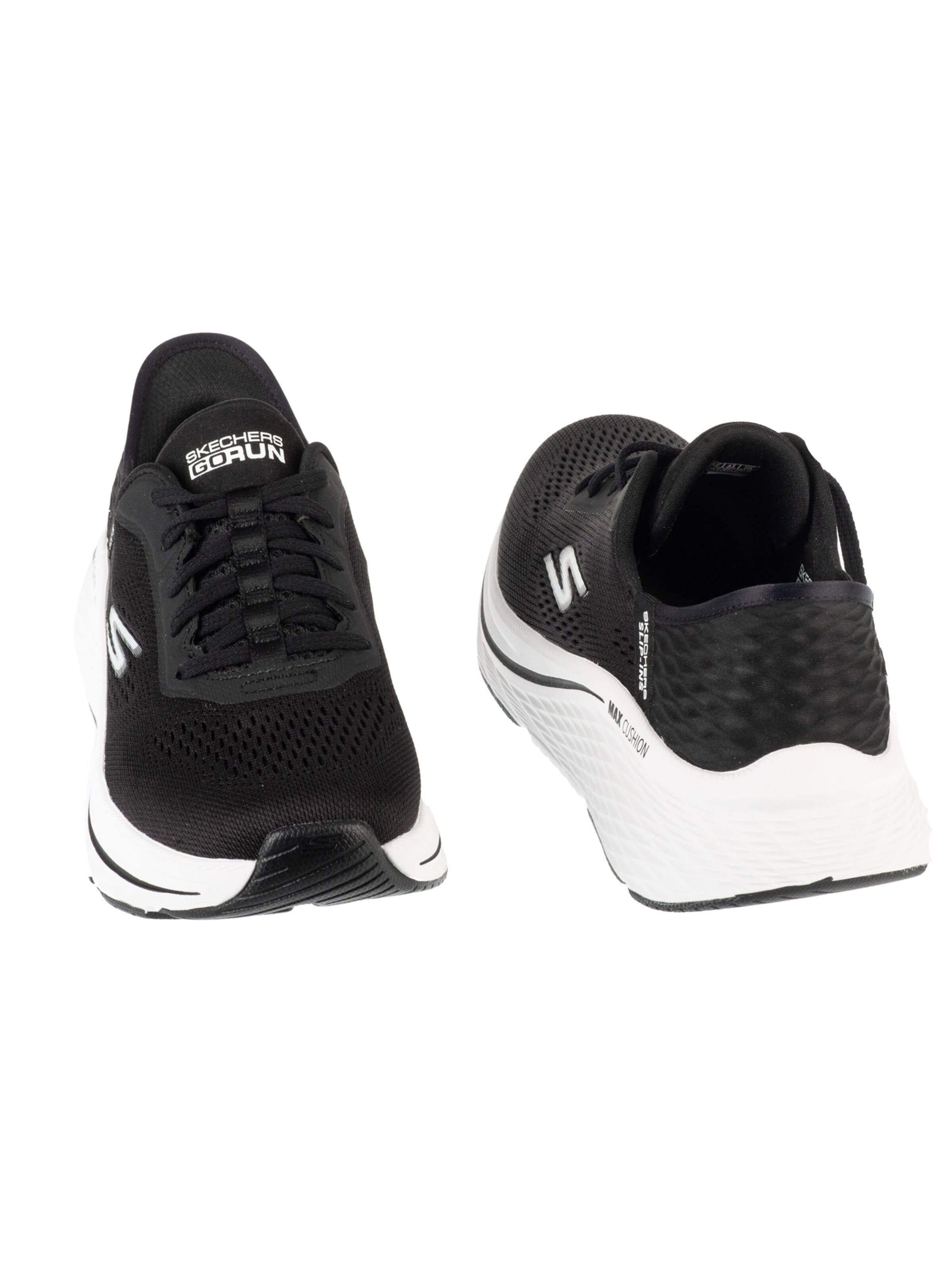 SKECHERS Sportschoen 'Skechers Slip-Ins: Max Cushioning Elite 2.0 - Vanish' in Zwart