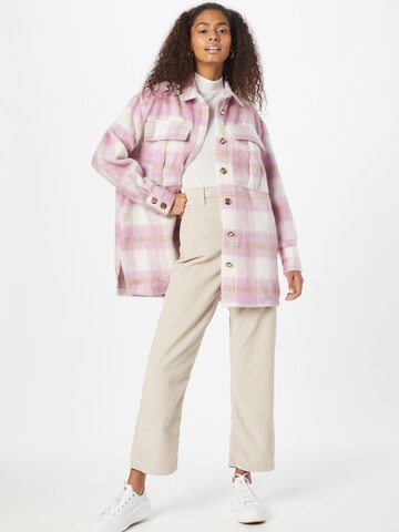 River Island Jacke 'HAIRY' in Pink