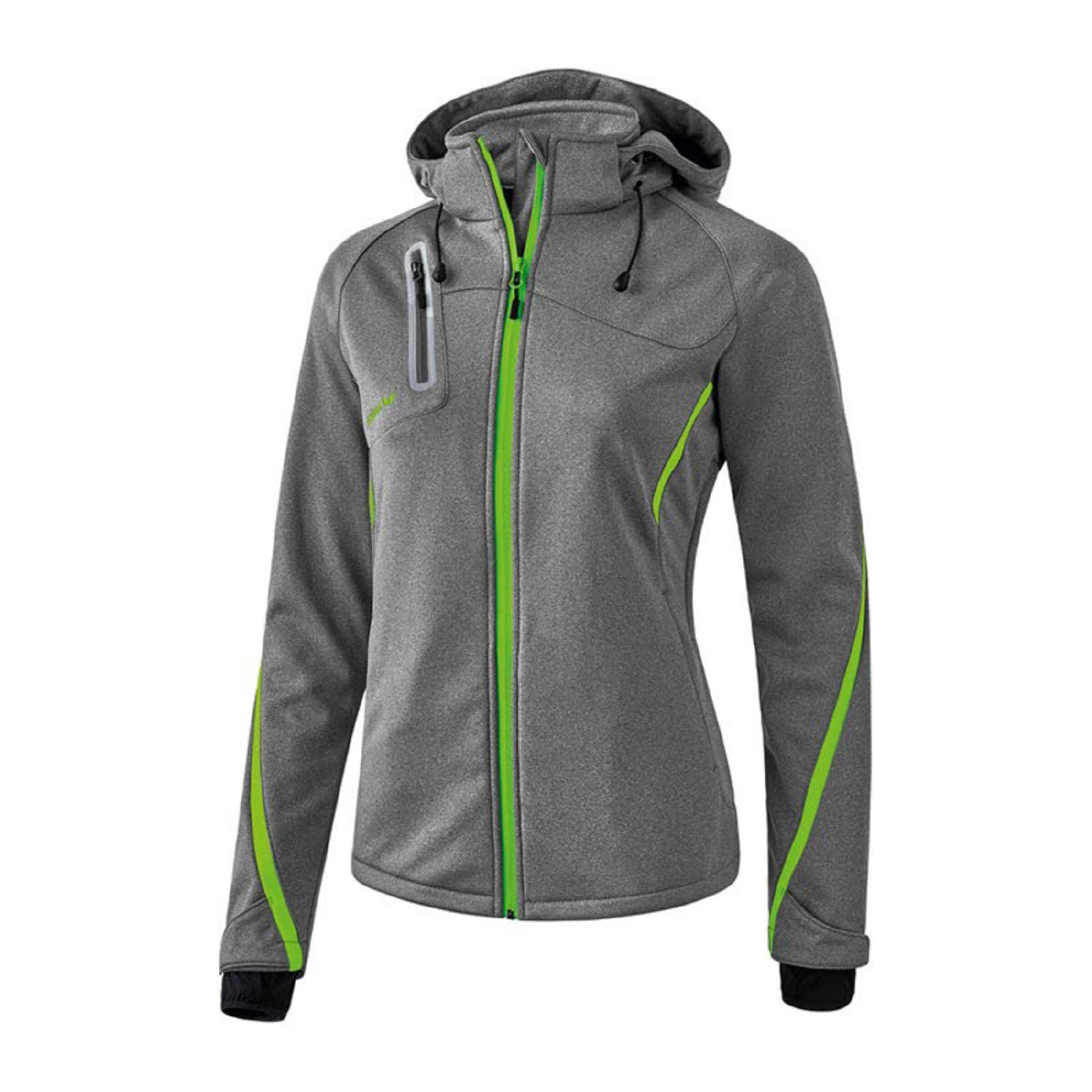 ERIMA Athletic Jacket in Grey: front
