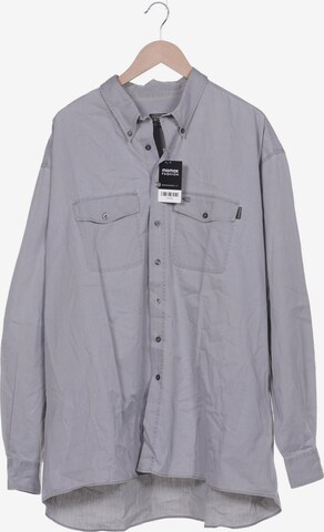 CAMEL ACTIVE Button Up Shirt in XXXL in Grey: front