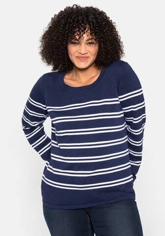 SHEEGO Pullover in Blau: predná strana