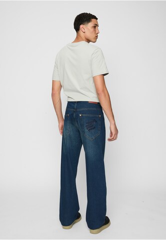 ROCAWEAR Loosefit Džíny 'Wed' – modrá