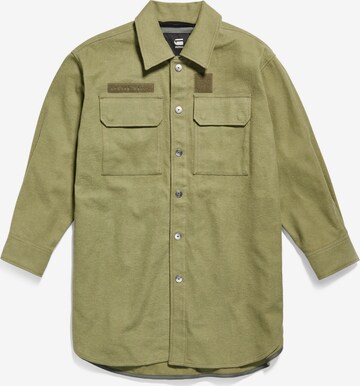 G-Star RAW Blouse in Groen: voorkant