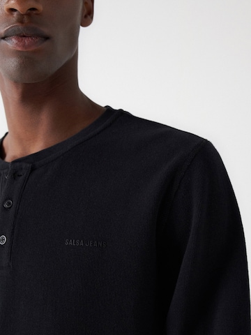 Salsa Jeans Pullover in Schwarz