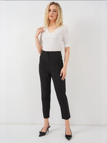 Coupe slim Pantalon à pince Bigdart en noir