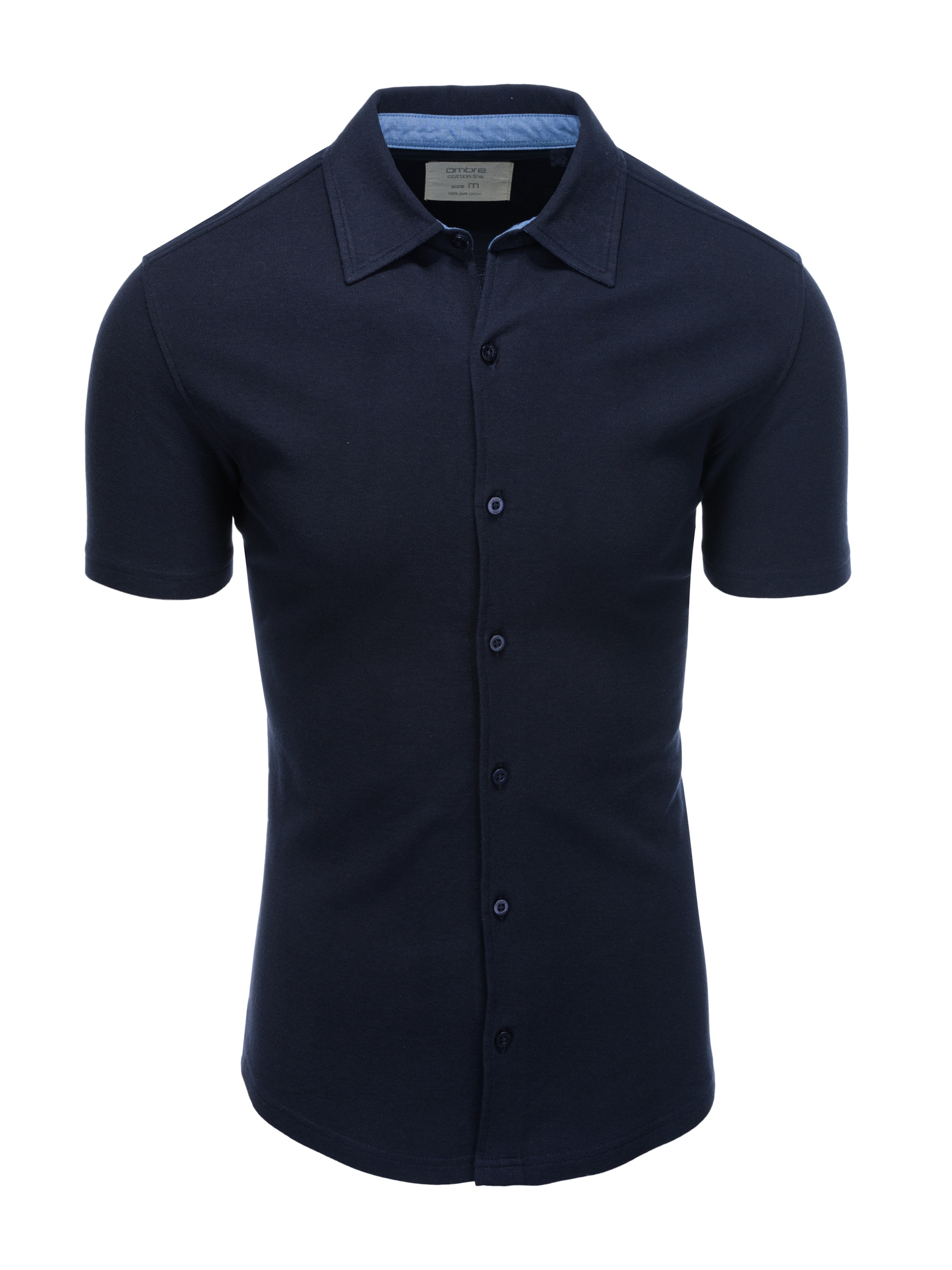 Coupe slim Chemise 'K541' Ombre en bleu : devant