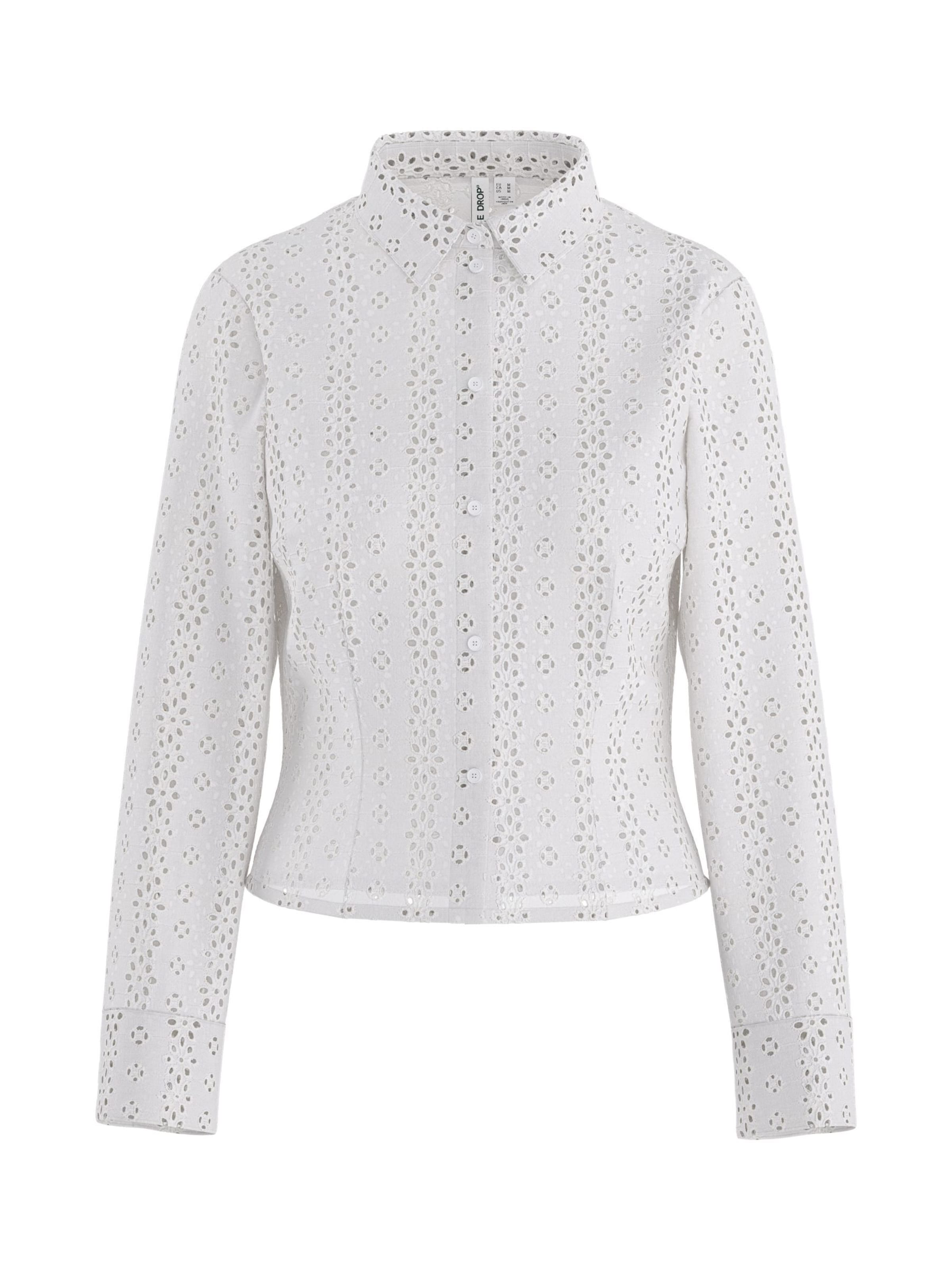 Maglietta di HYPEDROP in bianco: frontale