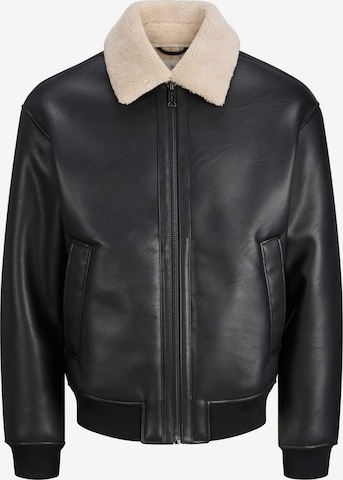 Jack & Jones Premium Overgangsjakke i sort: forside