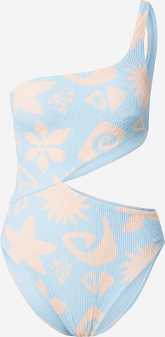 Bustier Maillot de bain 'COOL CHARACTER' ROXY en bleu : devant