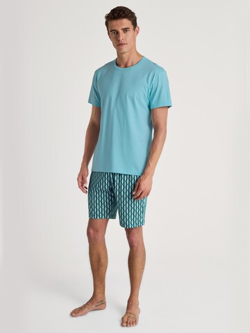CALIDA Pajama Pants 'RMX Sleep Weekend' in Blue