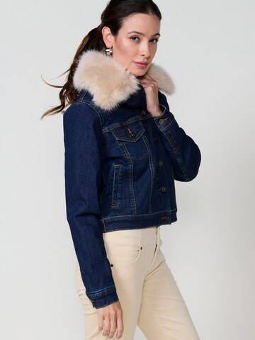 Veste mi-saison KOROSHI en bleu