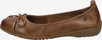 JOSEF SEIBEL Ballet Flats 'Fenja' in Beige: front