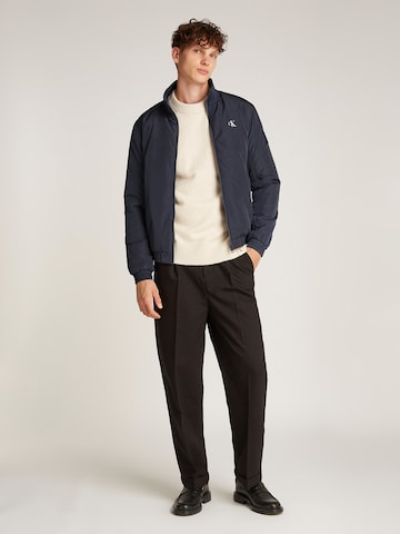 Regular Geacă de primăvară-toamnă 'HARRINGTON' de la Calvin Klein Jeans pe albastru