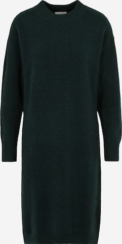 Monki - Vestido de malha em verde: frente