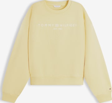 TOMMY HILFIGER Sweatshirt in Gelb: Vorderseite