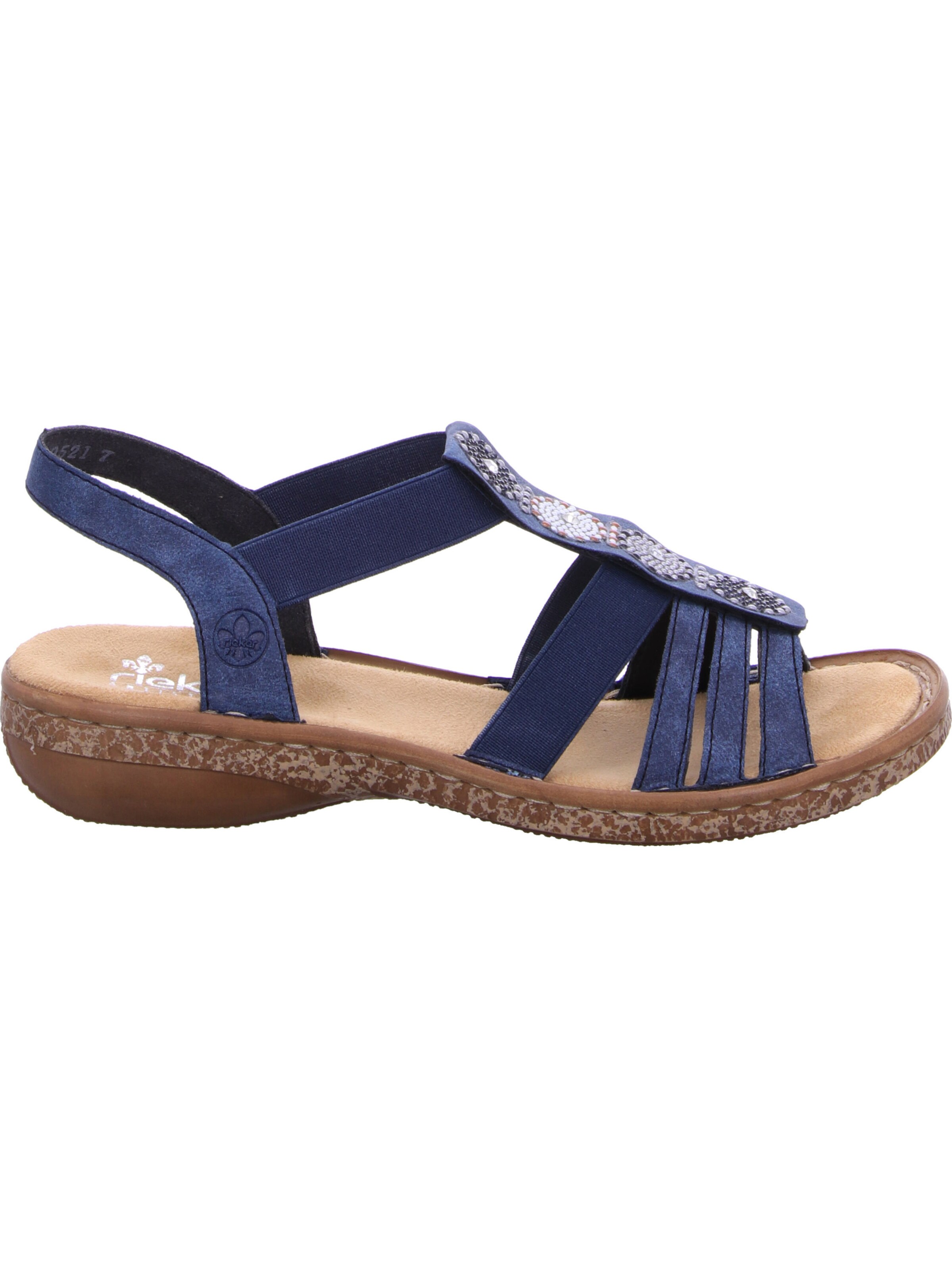 Sandales à lanières Rieker en bleu