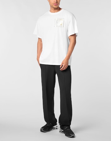 T-Shirt Plein Sport en blanc