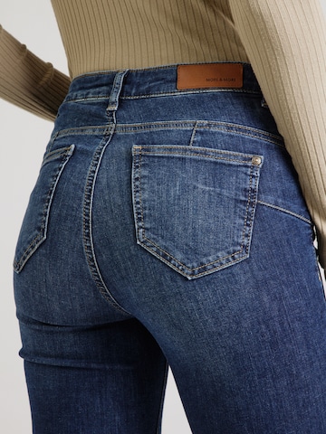 MORE & MORE Skinny Jeansy w kolorze niebieski