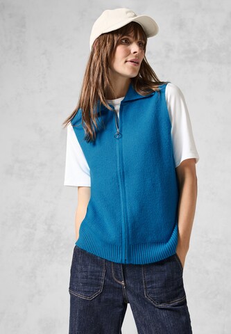 CECIL Strickjacke in Blau: Vorderseite