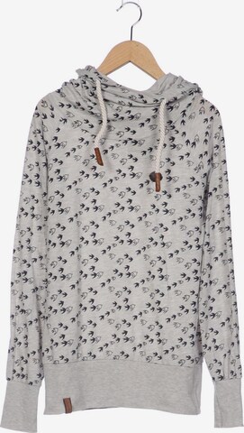 naketano Sweatshirt & Zip-Up Hoodie in S in Grey: front