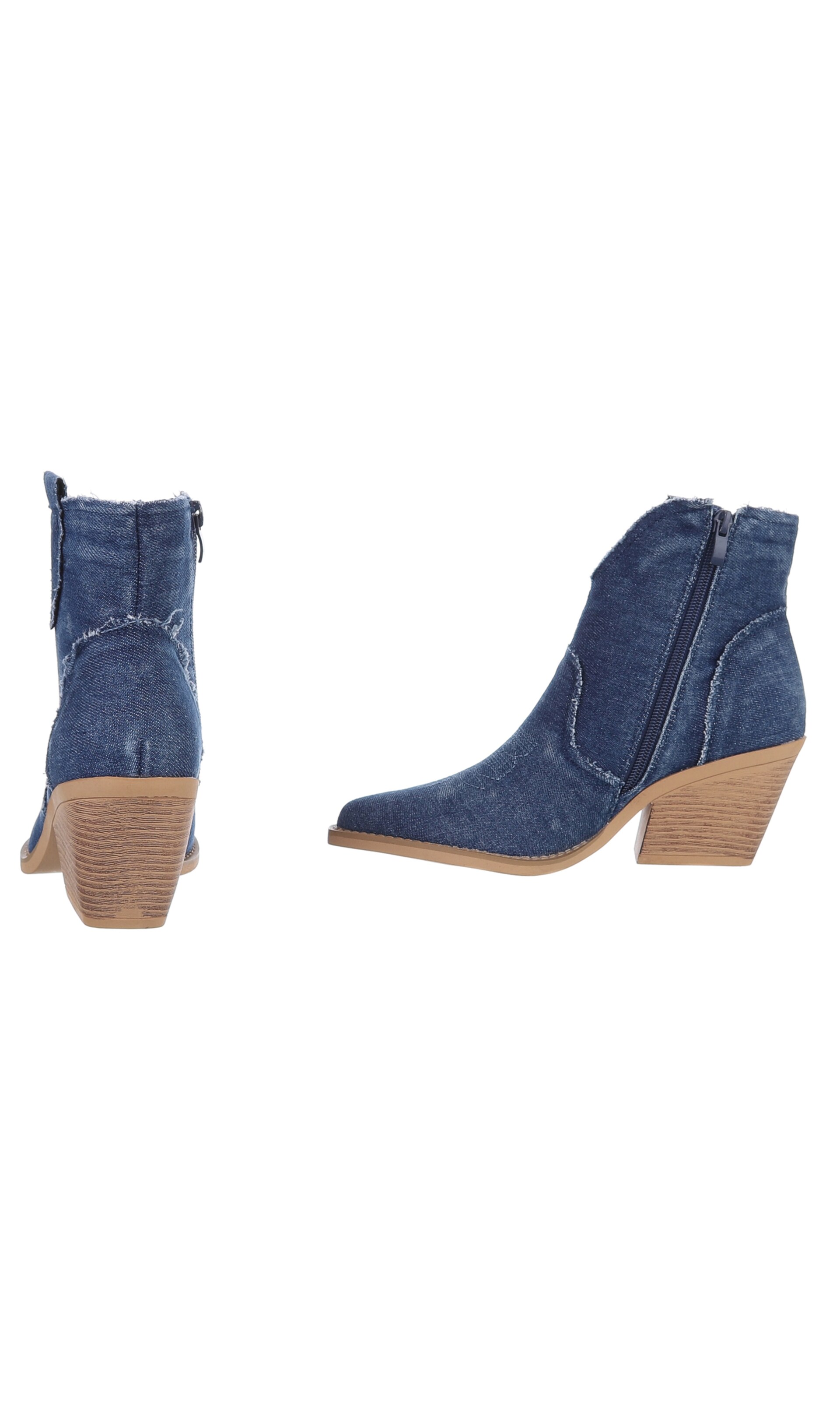 Ital-Design Stiefelette in Blau