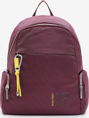 Sac à dos 'Marry' Suri Frey en violet : devant