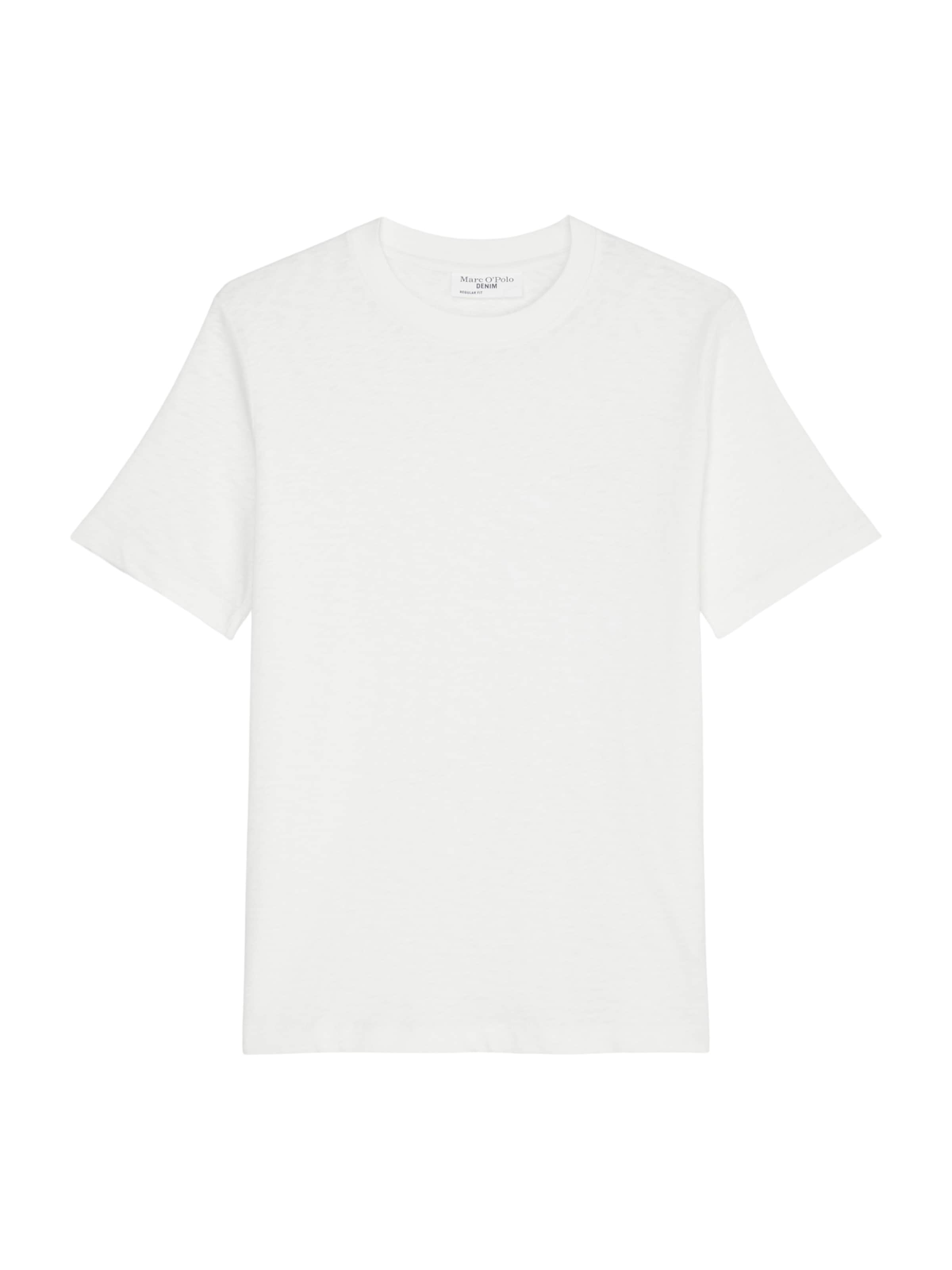 T-Shirt Marc O'Polo DENIM en blanc : devant