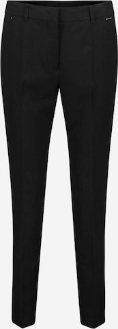 TAIFUN Regular Pleated Pants in Black: front