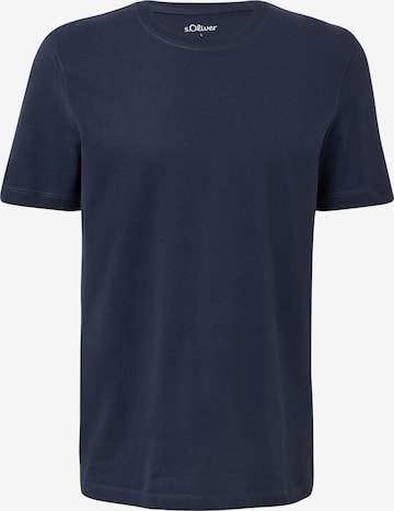 s.Oliver Koszulka w kolorze niebieski: przód