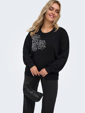 ONLY Carmakoma Mikina – černá