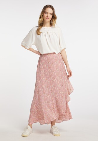 DreiMaster Vintage - Falda en rosa