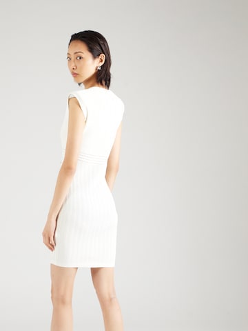 Liu Jo Πλεκτό φόρεμα σε λευκό