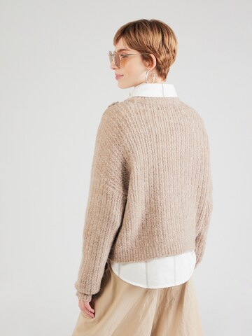 VERO MODA Sweater 'VMALETTA' in Beige