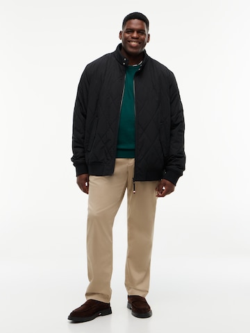 Giacca di mezza stagione di Tommy Hilfiger Big & Tall in nero