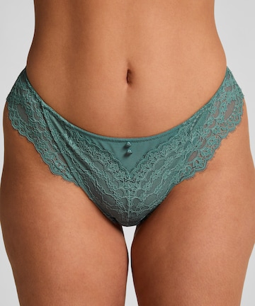 Hunkemöller Panty 'Daisy Brazilian' in Grün: Vorderseite